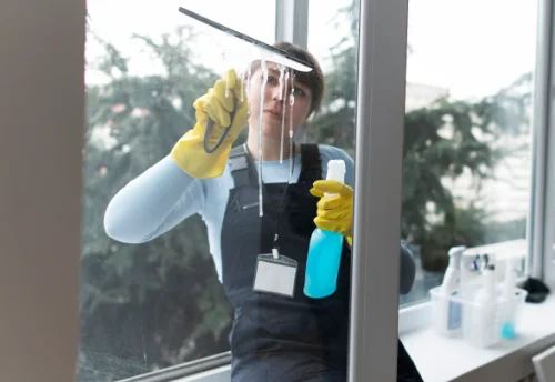 Nettoyage de vitres intérieures et extérieures à Morthomiers